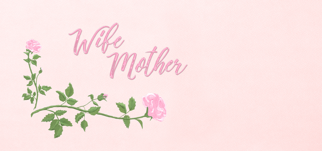 Pink Faux Corner Rose (Wife Mother) PRoof